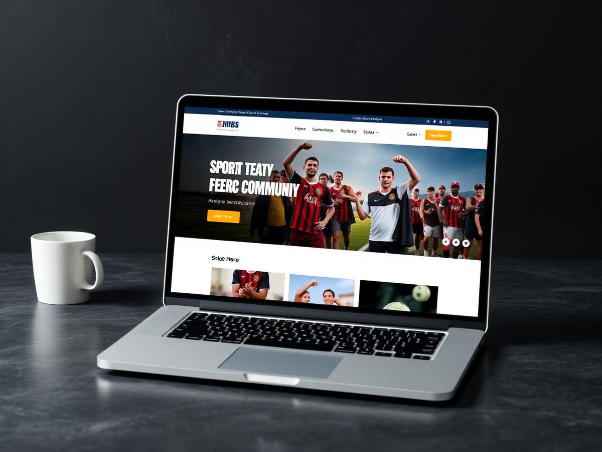 Screenshot of the Heroes Champions Hub website designed and built by DS Digitals